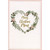 Pine Heart Wreath Mom Christmas Card: Merry Christmas Mom