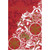 White Doves, Ornaments and Holly Silhouettes on Deep Red Wife Christmas Card: To My Wife