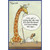 Giraffe : Ceiling Fan Humorous / Funny Birthday Card: Let's get a ceiling fan she says.  It'll cool the house and save money, she says…