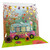 Ice Cream Truck, Flowers, Trees and Hanging Lanterns 3D Pop Up Keepsake Greeting Card