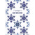 Repeated Blue Foil Star of David Bar Mitzvah Congratulations Card: On Your Bar Mitzvah