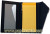 Yellow with Black Strap Design House Clutch Pad (60 Colored Sheets): Inside Image