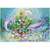 Three Dolphins Tropical Christmas Card: May the happiness of Christmas…