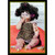 Baby Girl Wearing Leopard Pattern : Chocolate Mess Humorous : Funny Halloween Card