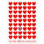 One in a Million Hearts Valentine's Day Card: You're one in a million