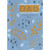 Gold Foil Leaves on Blue Father's Day Card for Dad: DAD - Happy Father's Day