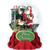 Fireplace Santa Snow Globe Pop-Up Christmas Card: Merry Christmas