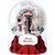 Holiday Door Pop-Up Snow Globe Christmas Card: Merry Christmas