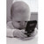 Baby With Cell Phone Funny Birthday Card