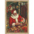 Santa Pouring Tea Box of 16 Christmas Cards