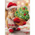 Chipmunk Holding Christmas Tree Cupcake Box of 10 Cute Christmas Cards