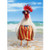 Rooster Wears Swimsuit Funny Father's Day Card