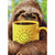 Sloth Holding Yellow Coffee Cup Funny / Humorous Thinking of You Card