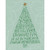 Jingle Bells: Green Lyrics in Tree Shape Calligram Box of 10 Christmas Cards: Jingle bells, Jingle bells, Jingle all the way - Oh, what fun it is to ride In a one-horse open sleigh