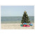 Tree and Presents on Sandy Beach Photo Warm Weather Christmas Card