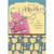 Pink Apron with Swirling Straps, Yellow Baking Symbols on Blue Hanukkah Card for Mother: For You, Mother - You Make Hanukkah Special