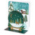 Gold Foil Reindeer Snow Globe 4 3/4 Inches Tall 3D Pop-Up Christmas Card: Let it Snow