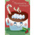 Smiley Faced Mug of Cocoa with Sparkling Marshmallows Juvenile Christmas Card for Granddaughter: It's Christmastime, Granddaughter!