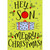 Hey Son: Silver Polka Dot Gift on Bright Green Funny / Humorous 3D Pop Up Christmas Card for Son: Hey, Son… Merry Christmas!