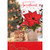 3D Poinsettia with Gold Sequin and Red Foil Shadow Hand Decorated Christmas Card for Sweetheart: Just For You, Sweetheart