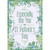 Especially For You: Light Green Shamrocks Border on White St. Patrick's Day Card: Especially for You on St. Patrick's Day