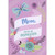 Mom You're an Inspiration: 3D Die Cut Flowers with Blue and Purple Gems, Butterfly and White Ribbon Hand Decorated Mother's Day Card: Mom, You're an Inspiration
