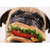 Dog Eats Cheeseburger Funny Pug Birthday Card