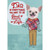 White Dog with Human Body Wearing Red Foil Striped Shirt Funny / Humorous 3D Spring Activated Pop Out Father's Day Card for Dad from Son: Dad, of everything you have to be proud of in life…