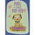 Pugs and Kisses: Puppy in Brown and Purple Dog Bed Juvenile Father's Day Card for Pop-Pop from Child : Kid: Pugs -n- Kisses, Pop-Pop