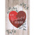 Red Heart Puzzle, Branches and Leaves Over Wood Grain Planks Father's Day Card for Husband: To My Wonderful Husband