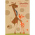 Brown Giraffe with Blue Tie and Small Orange Giraffe with White Spots Spanish Juvenile Father's Day Card for Grandpa: Para Ti, Abuelito Con Amor en el Día Del Padre (English: For You, Grandpa With Love on Father's Day)