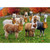 Alpacas With Napkins Funny / Humorous Thanksgiving Card