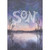 Son: Word Reflecting on Lake Surface and Trees on Distant Shore Under Purple Sky Father's Day Card: Son
