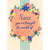 You're Thought the World Of: Floral Bordered Circle Grandparents Day Card for Nana: Nana, you're thought the world of…