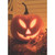 Carved Pumpkin with Sparkling Eyes and Mouth: All Fired Up Halloween Card