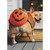 Dog With Pumpkin Mask Strapped on Butt Humorous / Funny Halloween Card