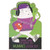 Mummy with Purple Cap Listening to Music on Black Headphones Die Cut Juvenile Halloween Card for Kids: What kind of music do mummies listen to?