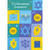 Blue Yellow and Green Hanukkah Icons in Grid Hanukkah Card for Young Grandson: It's Hanukkah, Grandson!