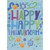 Happy Happy Hanukkah Colorful Letters with Smiley Faced Symbols Juvenile Hanukkah Card for Kids: Happy Happy Hanukkah