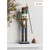 Oh Nuts: Nut Cracker with Missing Arm on White Shelf Box of 12 Humorous / Funny Christmas Cards: Oh, nuts!