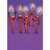 Chili Pepper Candles A-Press Funny / Humorous Birthday Card