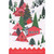 Red Houses and Tall Pine Trees on Snowy Mountainside Christmas Card for Son and Family: To a Wonderful Son and His Family