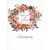 With Love and Gratitude: Die Cut Window Surrounded by Wreath Thanksgiving Card: With Love and Gratitude at Thanksgiving