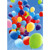 Dozens of Colorful Balloons in Blue Sky Graduation Card