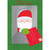 Santa Looking Into Mailbox and Placing Letter Inside It Christmas Card from Secret Santa: From Your Secret Santa - Santa Claus - The North Pole