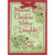 Merriest Wishes: Shimmering Red Bow and Sequins on 3D Die Cut Green Banner Hand Decorated Christmas Card for Daughter: Merriest Christmas Wishes, Daughter