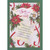 Easy to Get Lost in the Chaos: Poinsettias and Scrolling Red Ribbons Christmas Card for Son and Wife: For You Son, and your Wife - When the season for gift-giving comes, it's easy to get lost in the chaos and even eassier to get lost in all the merry-making and Christmas festivities...