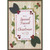 Rectangular 3D White  Banner with Red and White String, Sequins and Holly Corners Hand Decorated Christmas Card for Friend: To a Special Friend at Christmas