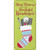 Stocking Filled with Curling Iron, Comb, Brush, Scissors and Mirror Money Holder / Gift Card Holder Christmas Card for Hairdresser: Merry Christmas to a Wonderful Hairdresser