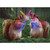 Squirrels with Glow Stick Swords Humorous : Funny 3D Lenticular Motion Birthday Card